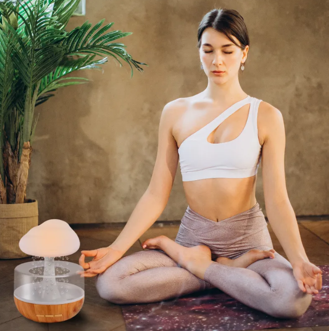Somnia Rain Cloud Aroma Diffuser & Night Light