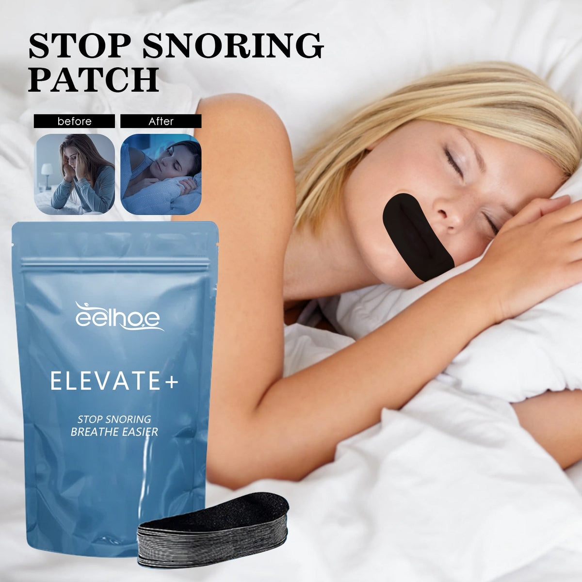Eelhoe Anti-Snoring Mouth Patch