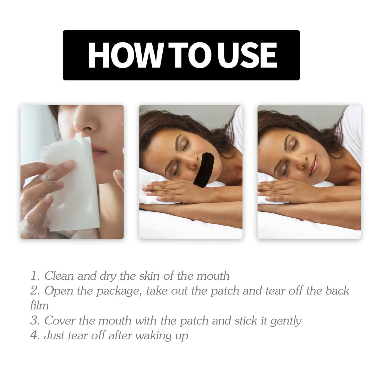 Eelhoe Anti-Snoring Mouth Patch